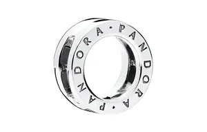 Pandora 925 Sterling Silver Fixed Clamp Women's