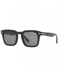 Мужские поляризованные солнцезащитные очки, FT0751 TR001097 Tom Ford, Black Shiny