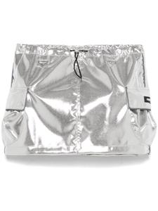 Мини-юбка карго Coperni, серый