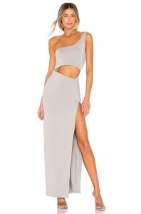 Платье макси superdown Erla Cutout, цвет Light Grey