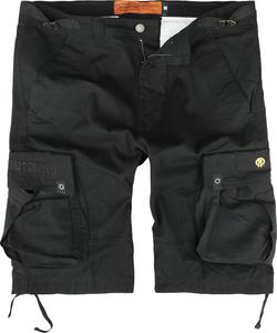 Шорты West Coast Choppers Caine Ripstop Cargo Shorts, черный