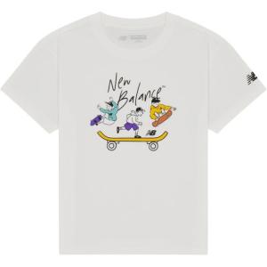 New Balance Футболка белая для детей 3-7 лет
