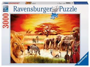 Ravensburger, пазл, Масаи Саванна, 3000 шт.