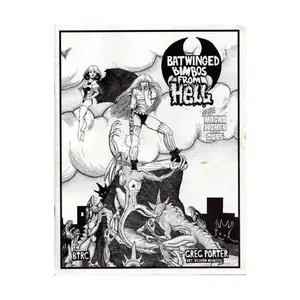 Batwinged Bimbos from Hell, Macho Women With Guns, мягкая обложка