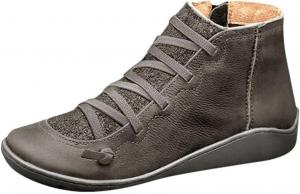 Ботильоны Hbeylia для женщин и мужчин, мягкие и удобные, серый