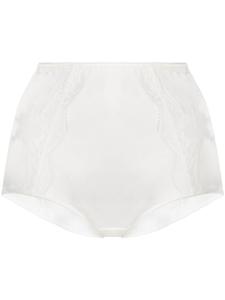 Dolce & Gabbana трусы-брифы с завышенной талией, белый