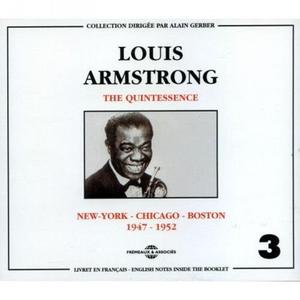 CD диск Armstrong, Louis: Vol. 3-Quintessence-New York Chicago Boston 1947-5