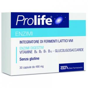 Prolife Enzymes Zeta Pharmaceutical 30 капсул Zeta Farmaceutici Spa