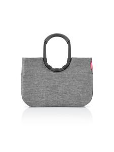 Сумка-шоппер Reisenthel Loopshopper L Frame Twist, серебристая Reisenthel