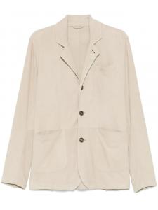 Замшевый блейзер Dallas Barba, нейтральный