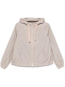 Herno жакет с узором, коричневый