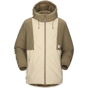 Пуховик унисекс Camel, цвет Phantom Black/Coconut Shell