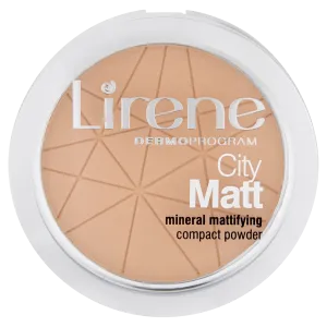 Минеральная пудра для лица натуральная 02 Lirene City Matt, 9 гр