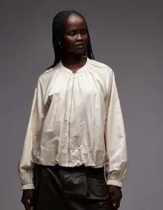 Легкий бежевый бомбер ARKET