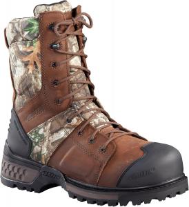 Мужские зимние ботинки Baffin HUDSON с гладким носком, водонепроницаемые, дышащие, из кожи, для активного отдыха на улице, снегоступинга, походов, охоты и рыбалки, Real Tree