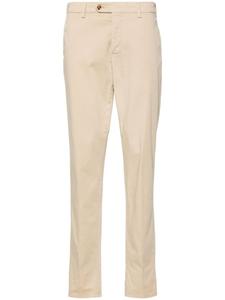 Узкие брюки чинос Paris Lardini, бежевый