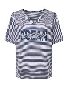 Футболка LAURASØN, цвет mittelblau