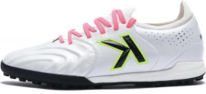 Футбольные бутсы KELME из кенгуру кожи для травы - FG Pro K-Leather - для футбола на улице и в зале, мужские, взрослые размеры, белый