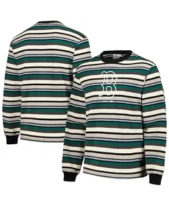 Мужская длинная футболка Boston Red Sox Ballpark в кремово-зеленом цвете PLEASURES