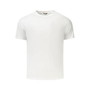 Белая хлопковая мужская футболка K-Way, белый