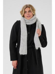 KAFFE curve Шарф KChella в сером меланжевом цвете