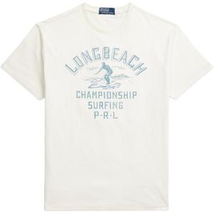 Футболка с принтом Polo Ralph Lauren, Ecru