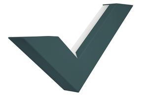 Светодиодная настенная лампа Lumicom, 5x46x24 см, синий