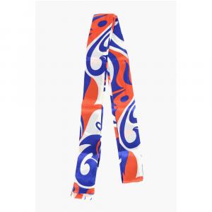 Тонкий шелковый платок с узором Dsquared2, Multicolor