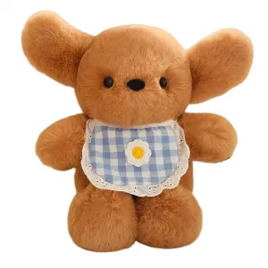 Милые щенки в шарфах плюшевая игрушка 30см/40см высота Bitter purchase, золотой