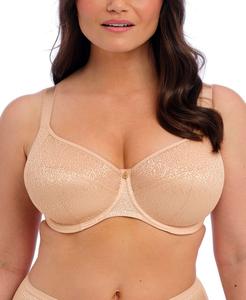 Женский скромный кружевной бюстгальтер с боковой поддержкой Fantasie, Natural Beige