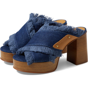 Туфли See by Chloe Prue Denim Platform, синий