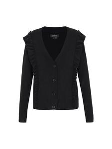 Usha BLACK LABEL Женский кардиган черного цвета