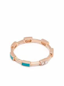 Кольцо Eternity из розового золота с бриллиантами Anapsara, розовый