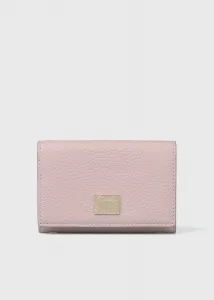 Металлический держатель для визитных карточек с укороченным логотипом