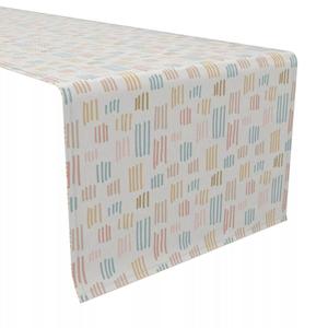 Дорожка для стола, 100 % хлопок, 16x90 дюймов, современные каракули.