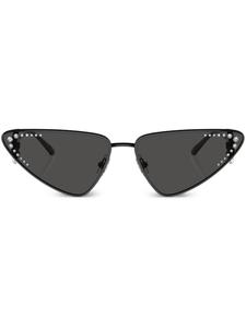 Jimmy Choo Eyewear солнцезащитные очки Kristal, черный