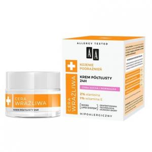 Cera Sensitive полужирный крем для всех типов кожи 24 часа без запаха 50 мл, Aa