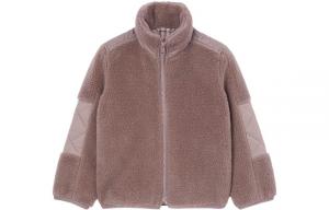 Детская куртка с воротником стойкой, умеренная Burberry, коричневый серый