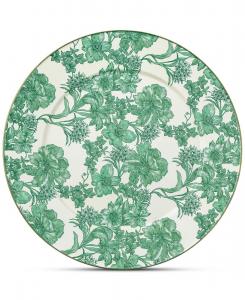 MacKenzie-Childs Сервировочное блюдо «Изумрудный английский сад»