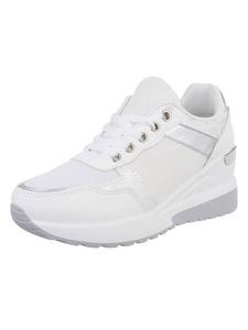 Кроссовки на шнуровке Ital-Design, цвет weiß und silber