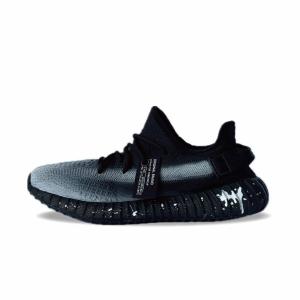 Кроссовки adidas originals Yeezy Boost 350 Lifestyle Shoes Unisex Low-top Black/white, черный