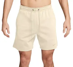 Мужские универсальные шорты Nike Dri-FIT Primary из флиса без подкладки размером 7 дюймов, цвет Pale Ivory