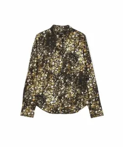 Женская футболка Tornado Mart с цветочным принтом, маленький размер, цвет Dark Yellow