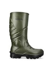 Резиновые сапоги Thermo Green PU safety Sika, зеленый