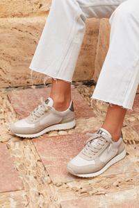 Кроссовки Euston на шнуровке с молнией Linzi, белый