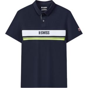 K·SWISS Футболка-поло KSWISS мужская dark indigo