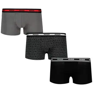Боксеры HUGO Planet Des, черный
