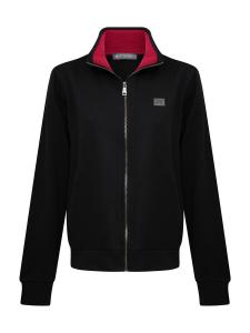 Толстовка с капюшоном на молнии Jacey Quinn Zip-Up Hoodie, черный
