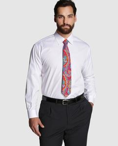 Обычная мужская рубашка больших размеров Mirto, белый