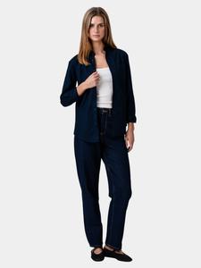 TEESHOPPEN Блузка 'Oxford' в цвете Marine Blue